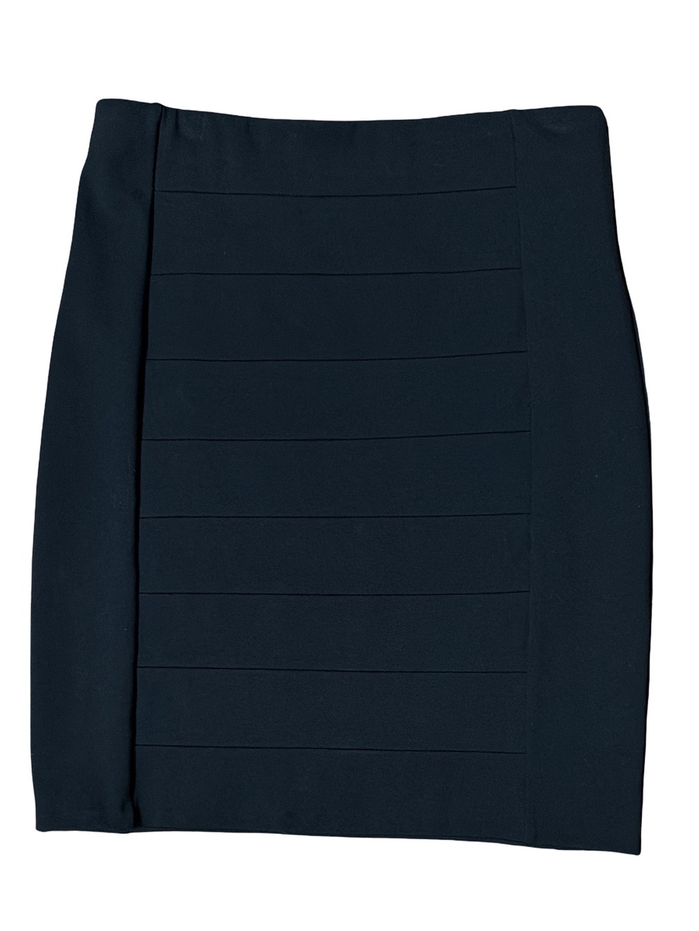 White House Black Market Black Panel Pencil Skirt